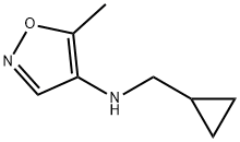 4-이속사졸라민,N-(사이클로프로필메틸)-5-메틸-(9CI) 구조식 이미지