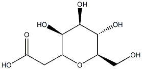 D-manno-Octonic acid, 3,7-anhydro-2-deoxy-, (3xi-iota)- (9CI) Structure