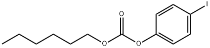 Hexyl(p-iodophenyl) =carbonate Structure