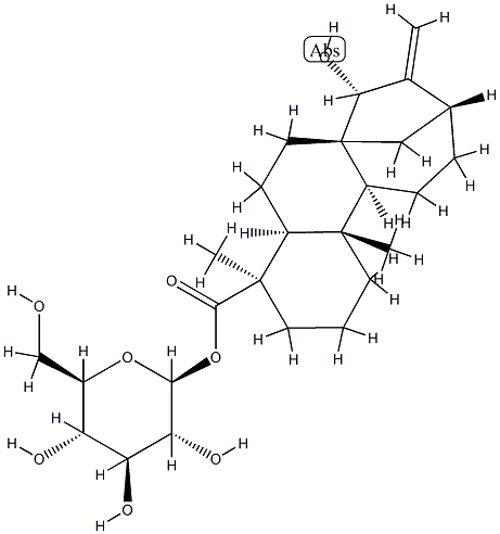 Paniculoside I 구조식 이미지