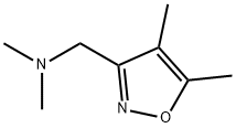 3-Isoxazolemethanamine,N,N,4,5-tetramethyl-(9CI) 구조식 이미지