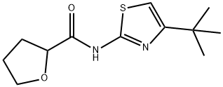 2-Furancarboxamide,N-[4-(1,1-dimethylethyl)-2-thiazolyl]tetrahydro-(9CI) 구조식 이미지