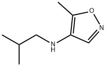 4-이속사졸라민,5-메틸-N-(2-메틸프로필)-(9CI) 구조식 이미지