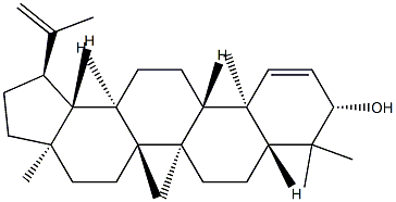 Lupa-1,20(29)-dien-3β-ol 구조식 이미지