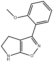 4H-Pyrrolo[3,2-d]isoxazole,5,6-dihydro-3-(2-methoxyphenyl)-(9CI) 구조식 이미지