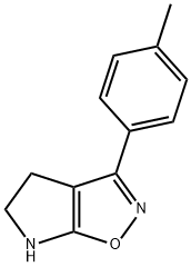 4H-Pyrrolo[3,2-d]isoxazole,5,6-dihydro-3-(4-methylphenyl)-(9CI) 구조식 이미지