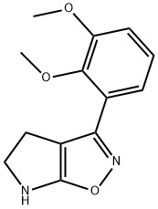 4H-Pyrrolo[3,2-d]isoxazole,3-(2,3-dimethoxyphenyl)-5,6-dihydro-(9CI) Structure