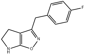 4H-Pyrrolo[3,2-d]isoxazole,3-[(4-fluorophenyl)methyl]-5,6-dihydro-(9CI) Structure