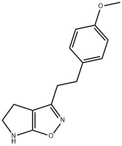 4H-Pyrrolo[3,2-d]isoxazole,5,6-dihydro-3-[2-(4-methoxyphenyl)ethyl]-(9CI) Structure