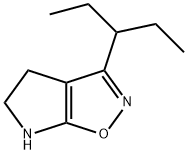 4H-Pyrrolo[3,2-d]isoxazole,3-(1-ethylpropyl)-5,6-dihydro-(9CI) Structure