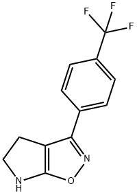 4H-Pyrrolo[3,2-d]isoxazole,5,6-dihydro-3-[4-(trifluoromethyl)phenyl]-(9CI) Structure