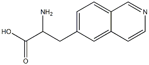 6-Isoquinolinepropanoicacid,alpha-amino-(9CI) Structure