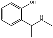 2-[1-(methylamino)ethyl]phenol Structure
