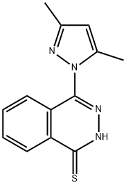 1(2H)-Phthalazinethione,4-(3,5-dimethyl-1H-pyrazol-1-yl)-(9CI) 구조식 이미지