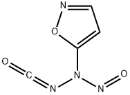 Isoxazole, 5-(carbonylnitrosohydrazino)- (9CI) 구조식 이미지