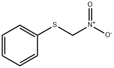(Phenylthio)nitromethane Structure