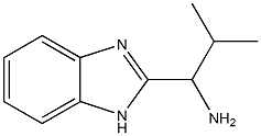 1H-Benzimidazole-2-methanamine,alpha-(1-methylethyl)-(9CI) 구조식 이미지