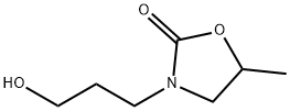 2-Oxazolidinone,3-(3-hydroxypropyl)-5-methyl-(7CI) 구조식 이미지