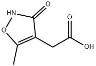 4-Isoxazoleaceticacid,2,3-dihydro-5-methyl-3-oxo-(9CI) 구조식 이미지