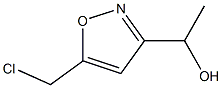 3-Isoxazolemethanol,5-(chloromethyl)--alpha--methyl-(9CI) Structure