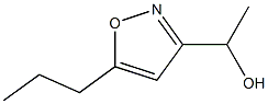 3-Isoxazolemethanol,-alpha--methyl-5-propyl-(9CI) 구조식 이미지
