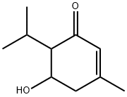 2-Cyclohexen-1-one,5-hydroxy-3-methyl-6-(1-methylethyl)-(9CI) Structure