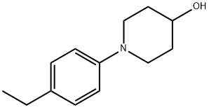 4-Piperidinol,1-(4-ethylphenyl)-(9CI) 구조식 이미지