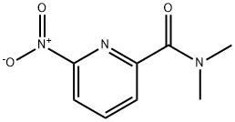 2-피리딘카르복사미드,N,N-디메틸-6-니트로-(9CI) 구조식 이미지