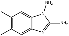 1H-벤지미다졸-1,2-디아민,5,6-디메틸-(9CI) 구조식 이미지