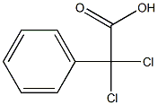 α,α-디클로로페닐아세트산 구조식 이미지
