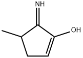 1-Cyclopenten-1-ol,5-imino-4-methyl-(9CI) 구조식 이미지