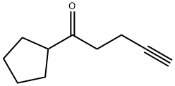 4-Pentyn-1-one,1-cyclopentyl-(9CI) Structure