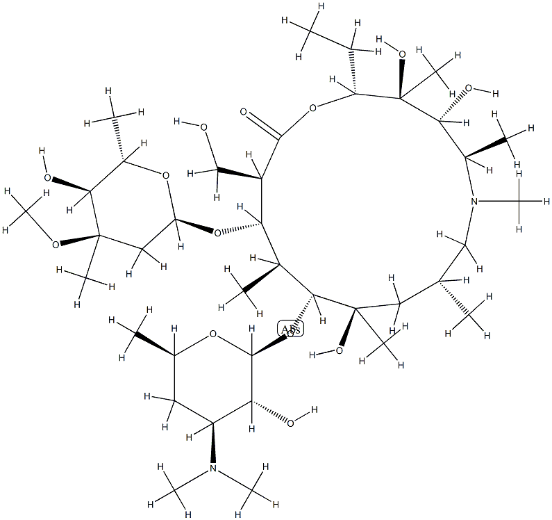 Azithromycin F Structure