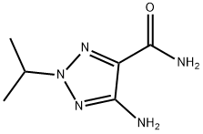 2H-1,2,3-Triazole-4-carboxamide,5-amino-2-(1-methylethyl)-(9CI) 구조식 이미지