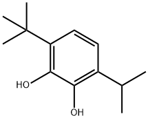 1,2-Benzenediol,3-(1,1-dimethylethyl)-6-(1-methylethyl)-(9CI) 구조식 이미지