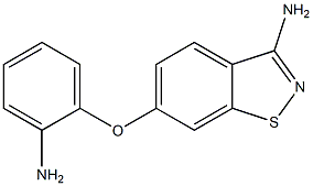 6-(2-aMinophenoxy)benzo[d]isothiazol-3-aMine Structure