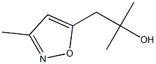 5-Isoxazoleethanol,-alpha-,-alpha-,3-trimethyl-(9CI) 구조식 이미지
