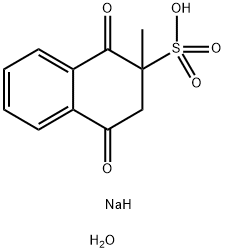 Menadionesodiumdisulfite Structure