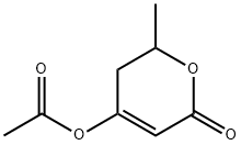 2H-Pyran-2-one,4-(acetyloxy)-5,6-dihydro-6-methyl-(9CI) Structure