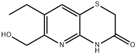 2H-Pyrido[3,2-b]-1,4-thiazin-3(4H)-one,7-ethyl-6-(hydroxymethyl)-(9CI) 구조식 이미지