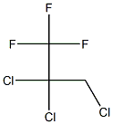 Hydrochlorofluorocarbon-233 (HCFC-233) 구조식 이미지