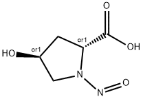 D-프롤린,4-히드록시-1-니트로소-,(4S)-rel-(9CI) 구조식 이미지