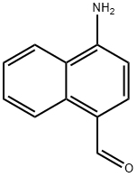 1-Naphthalenecarboxaldehyde,4-amino-(9CI) 구조식 이미지