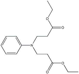 Diethyl 3,3’-(Phenylazanediyl)dipropanoate Structure