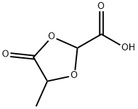 1,3-Dioxolane-2-carboxylicacid,4-methyl-5-oxo-(9CI) 구조식 이미지