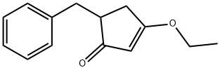 2-Cyclopenten-1-one,3-ethoxy-5-(phenylmethyl)-(9CI) Structure