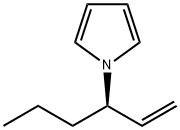 1H-Pyrrole,1-[(1R)-1-ethenylbutyl]-(9CI) 구조식 이미지