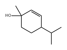 p-2-menthen-1-ol,(E)-p-2-menthen-1-ol 구조식 이미지