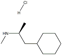 (-)-propylhexedrine hydrochloride  Structure