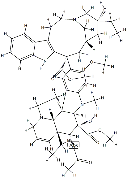 (-)-Vincovaline Structure